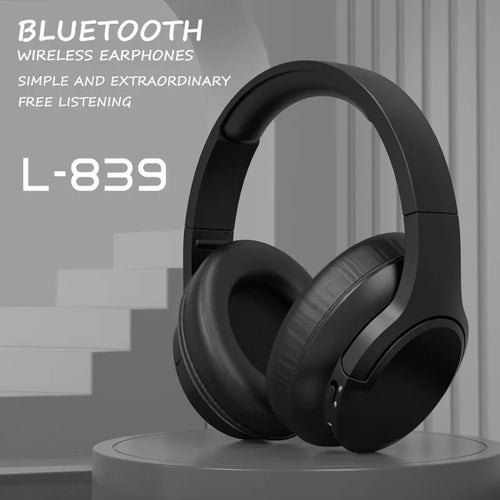 LDON L-839 Wireless Headphones — Bluetooth 5.3, Hi-Res Audio, Over-Ear Comfort